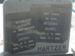 HARTZER Hendrik Daniel 1898-1992 & Johanna Sophia 1900-1973