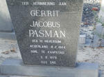 PASMAN Gerrit Jacobus 1944-1979