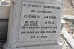 VILLE Jan Daniel, de 1864-1939 & Elizabeth WYKERD 1864-1935