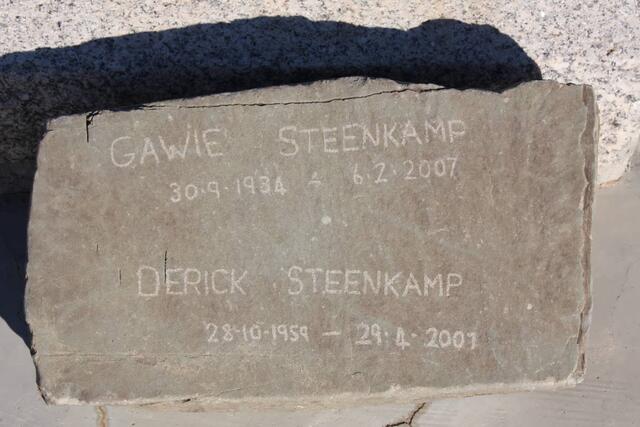 STEENKAMP Gawie 1934-2007 :: STEENKAMP Derick 1959-2007