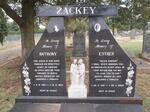 ZACKEY Anthony 1921-1953 & Esther 1921-2002 