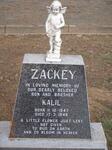 ZACKEY Kalil 1947-1948