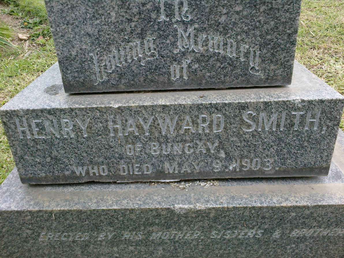 SMITH Henry Hayward -1903