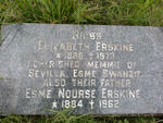 ERSKINE Esme Nourse 1884-1962 & Elizabeth 1886-1973