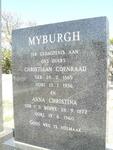 MYBURGH Christiaan Coenraad 1869-1936 & Anna Christina V.D. MERWE 1872-1960