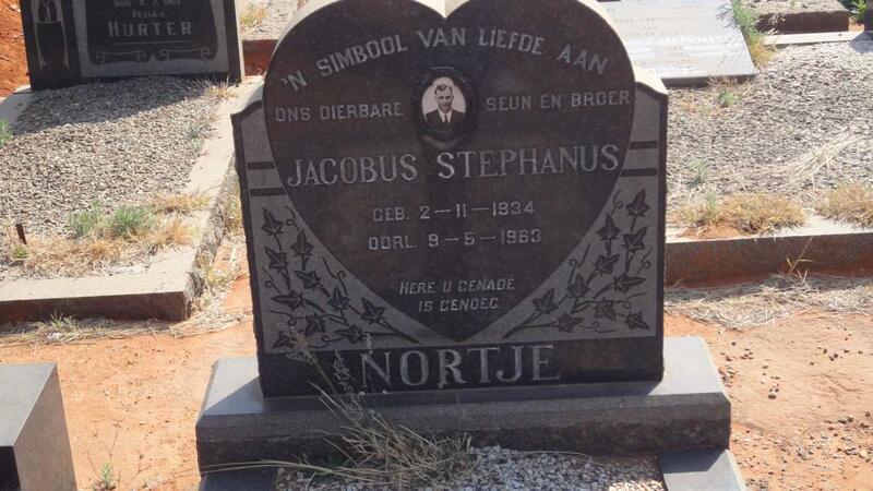 NORTJE Jacobus Stephanus 1934-1963
