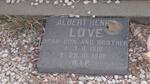LOVE Albert Henry 1916-1981