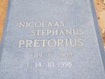 PRETORIUS Nicolaas Stephanus 1909-1998