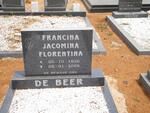 BEER Francina Jacomina Florentina, de 1926-2005