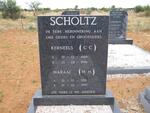 SCHOLTZ C.C. 1909-1998 & M.M. 1918-1999