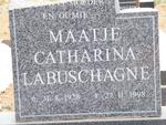 LABUSCHAGNE Maatje Catharina 1928-1998