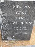 VILJOEN Gert Petrus 1943-1981