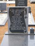 REDELINGHUYS Johan Nicolas 1921-2004