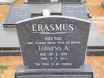 ERASMUS Lourens A. 1929-2011