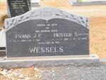 WESSELS Frans J.C. 1909-1980 & Hester S. STEYN 1920-1972
