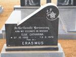 ERASMUS Elsie Catharina 1902-1976