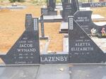 LAZENBY Jacob Wynand 1919-1996 & Aletta Elizabeth 1026-
