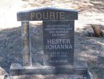 FOURIE Hester Johanna 1916-2005