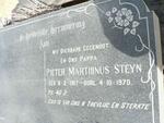 VILLIERS Pieter Marthinus Steyn, de 1917-1970