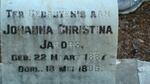 JACOBS Johanna Christina 1887-1896