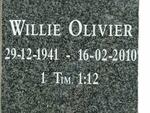 OLIVIER Willie 1941-2010