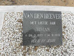 HEEVER Vivian, van den 1972-1972