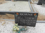 HORNE C.J. 1912-1994 & A.H. 1923-2000