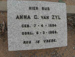 ZYL Anna C., van 1894-1968
