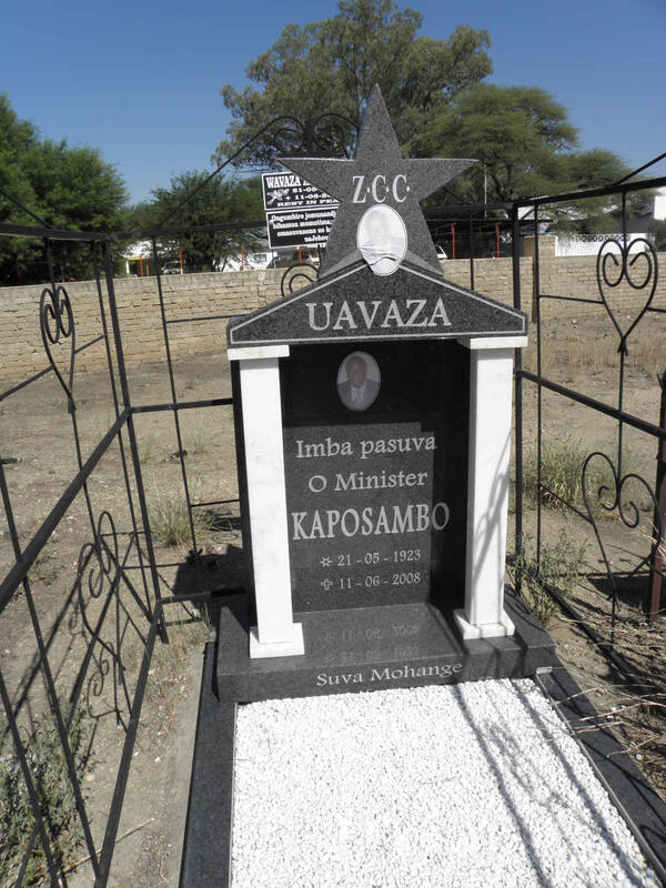 UAVAZA Kaposambo 1923-2008