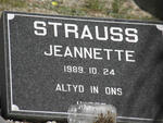 STRAUSS Jeannette -1989