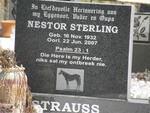 STRAUSS Nestor Sterling 1932-2007