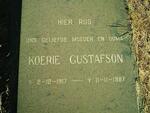 GUSTAFSON Koerie 1917-1987