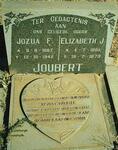 JOUBERT Jozua F. 1887-1942 & Elizabeth J. 1895-1973