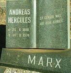 MARX Andreas Hercules 1888-1974