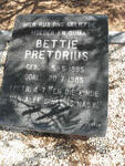 PRETORIUS Bettie 1895-1985