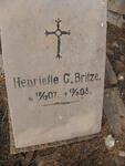 BRITZE Henriette C. 1907-1908