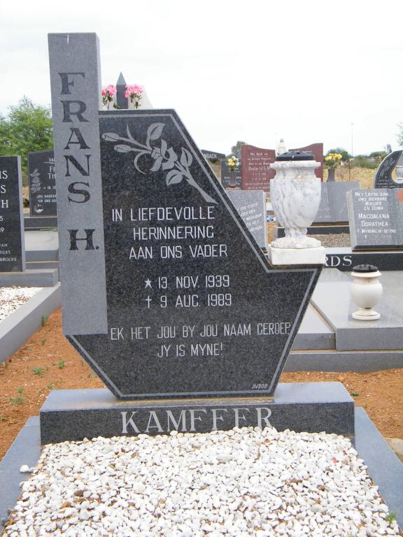 KAMFFER Frans H. 1939-1989