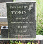 TYSON John Allison 1934-1997