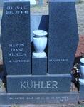 KUHLER Martin Franz Wilhelm 1913-1985