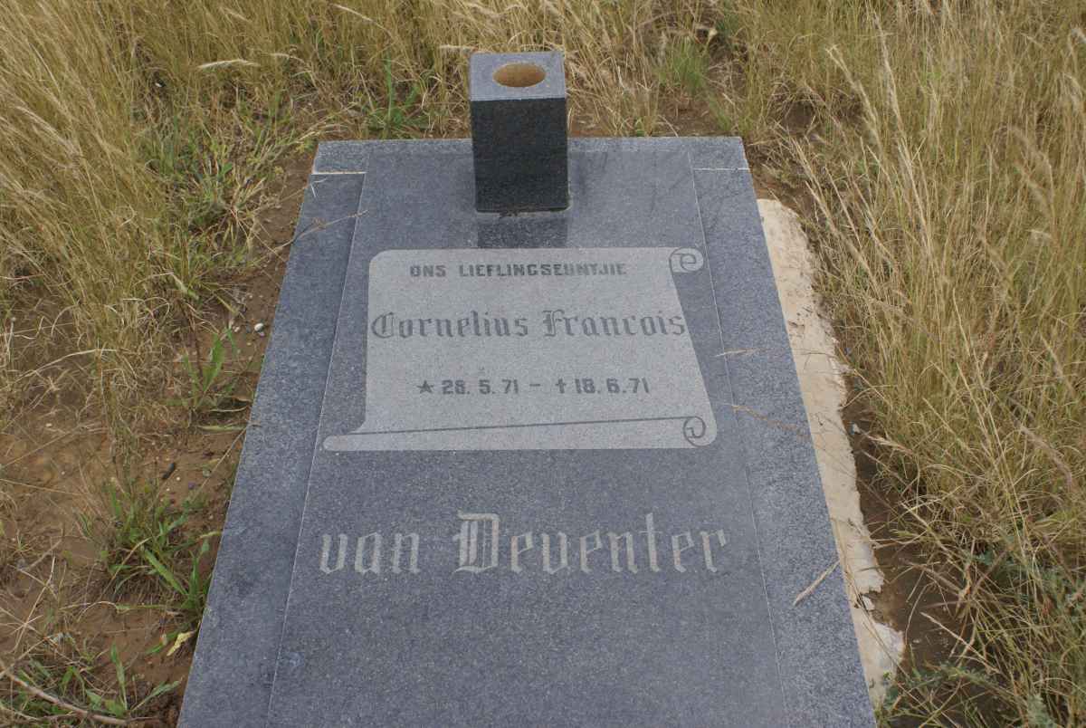DEVENTER Cornelius Francois, van 1971-1971