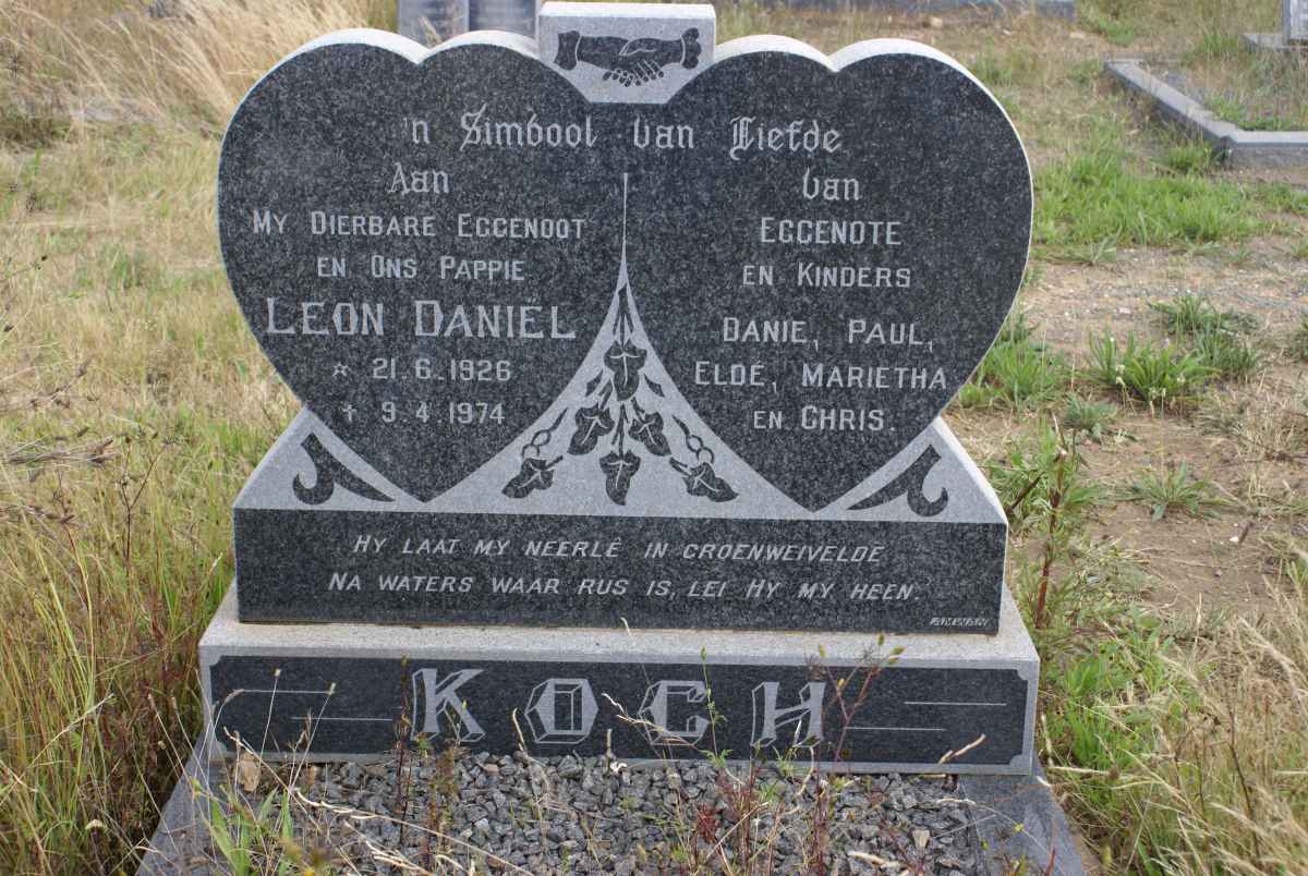 KOCH Leon Daniel 1926-1974