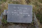 HENNING Mabel 1899-1981