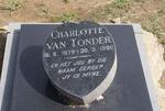 TONDER Charlotte, van 1979-1980
