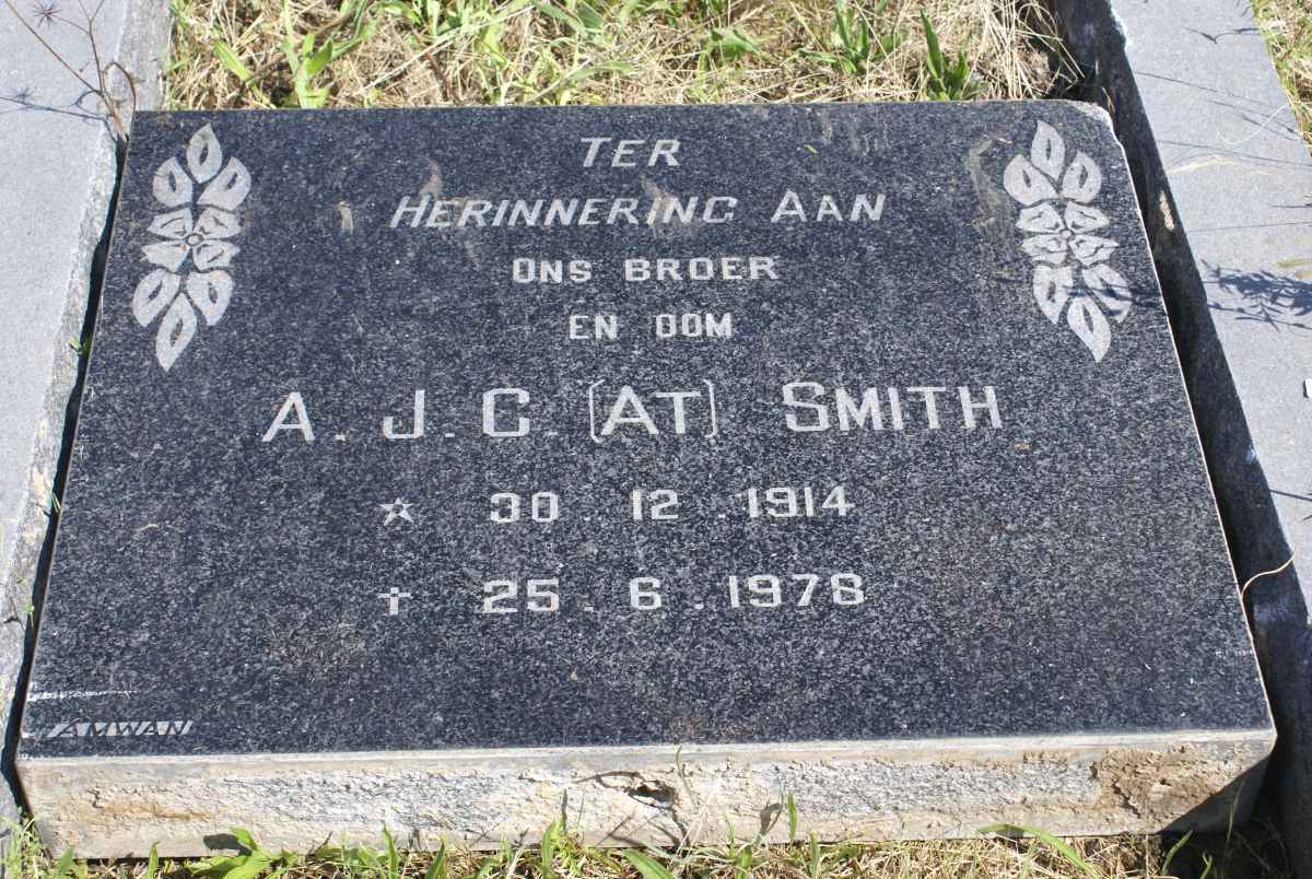 SMITH A.J.C. 1914-1978