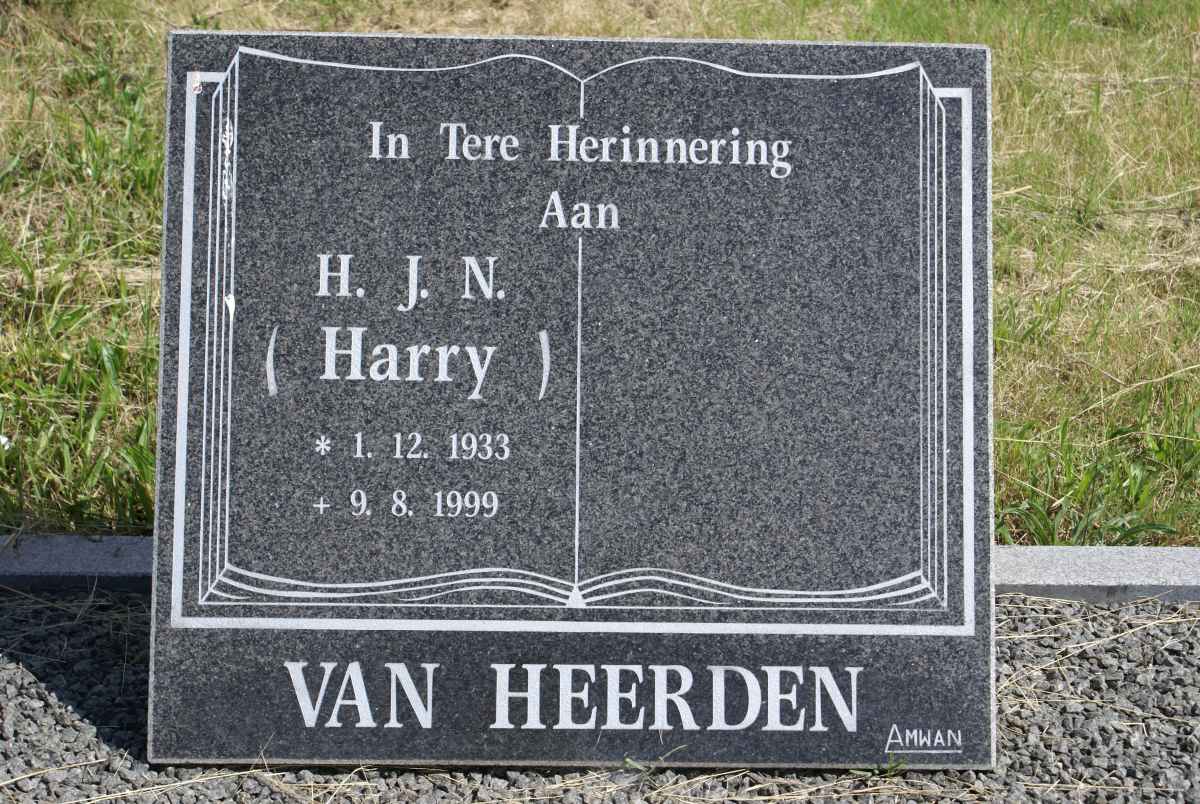 HEERDEN H.J.N., van 1933-1999