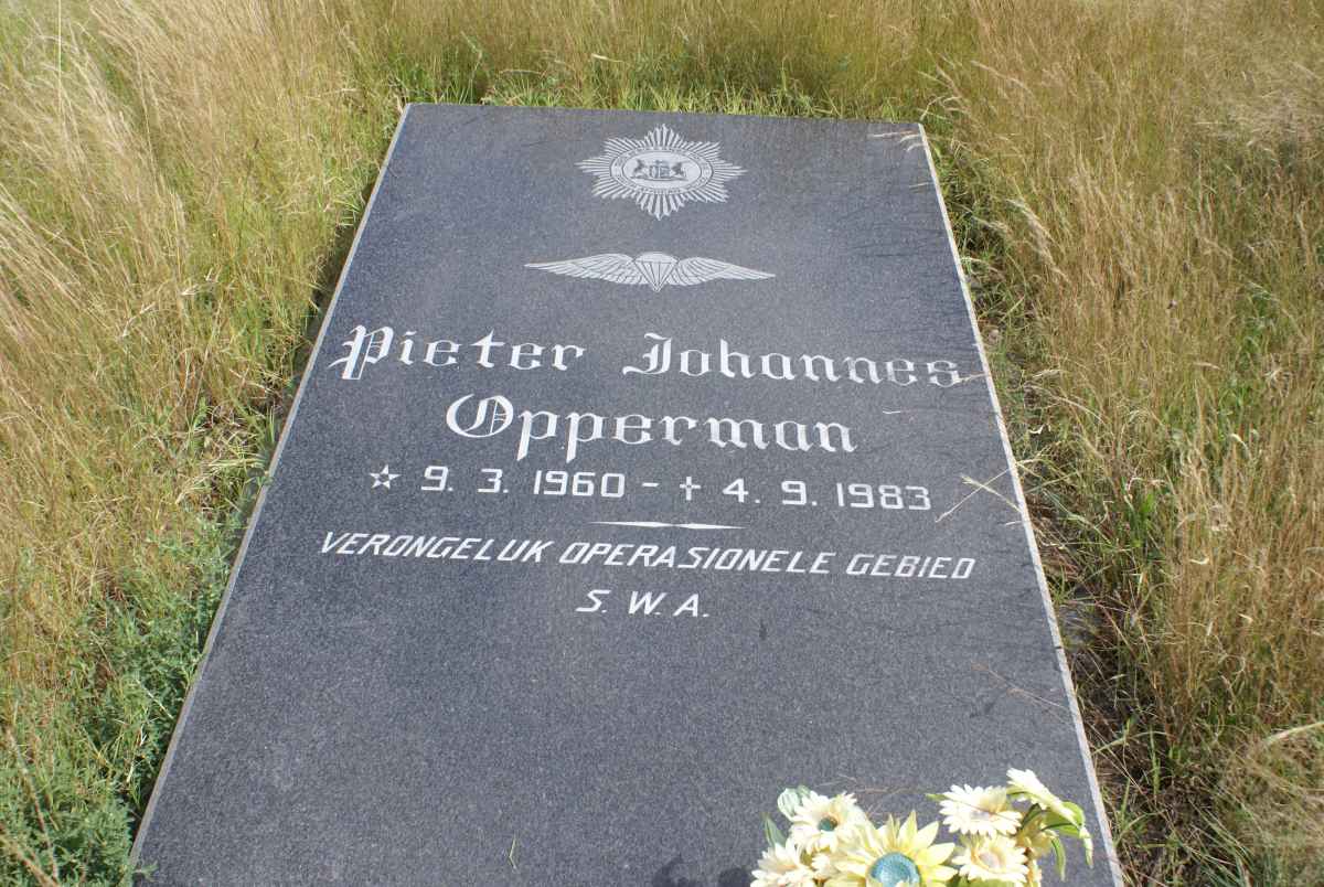 OPPERMAN Pieter Johannes 1960-1983