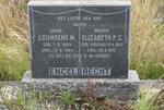 ENGELBRECHT Louwrens M. 1889-1959 & Elizabeth P.C. FOUCHE 1887-1962