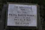 HENNING Pieter Barend 1867-1940
