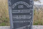 HENNING Orgie 1889-1927
