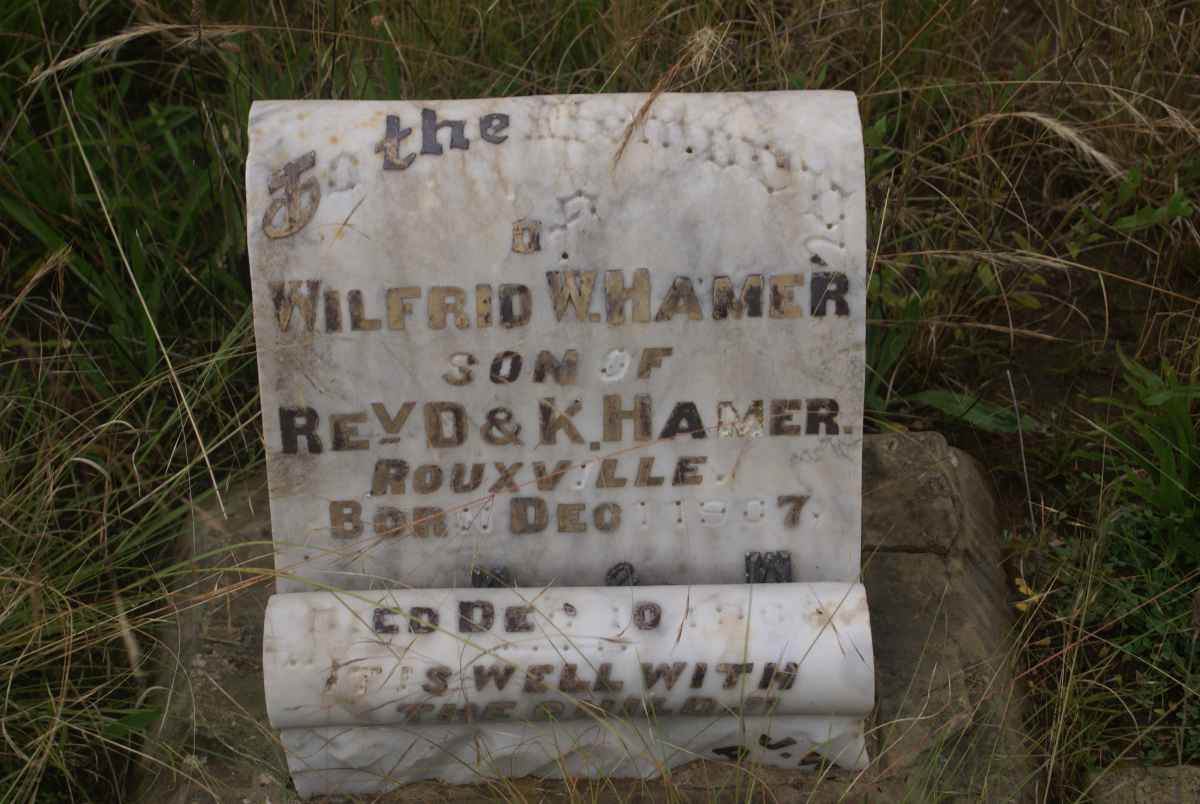 HAMER Wilfred 1907-190?